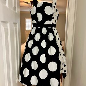 Disney Dress Shop Minnie Mouse Polka Dotted Dress w/Original Petticoat (nwt)
